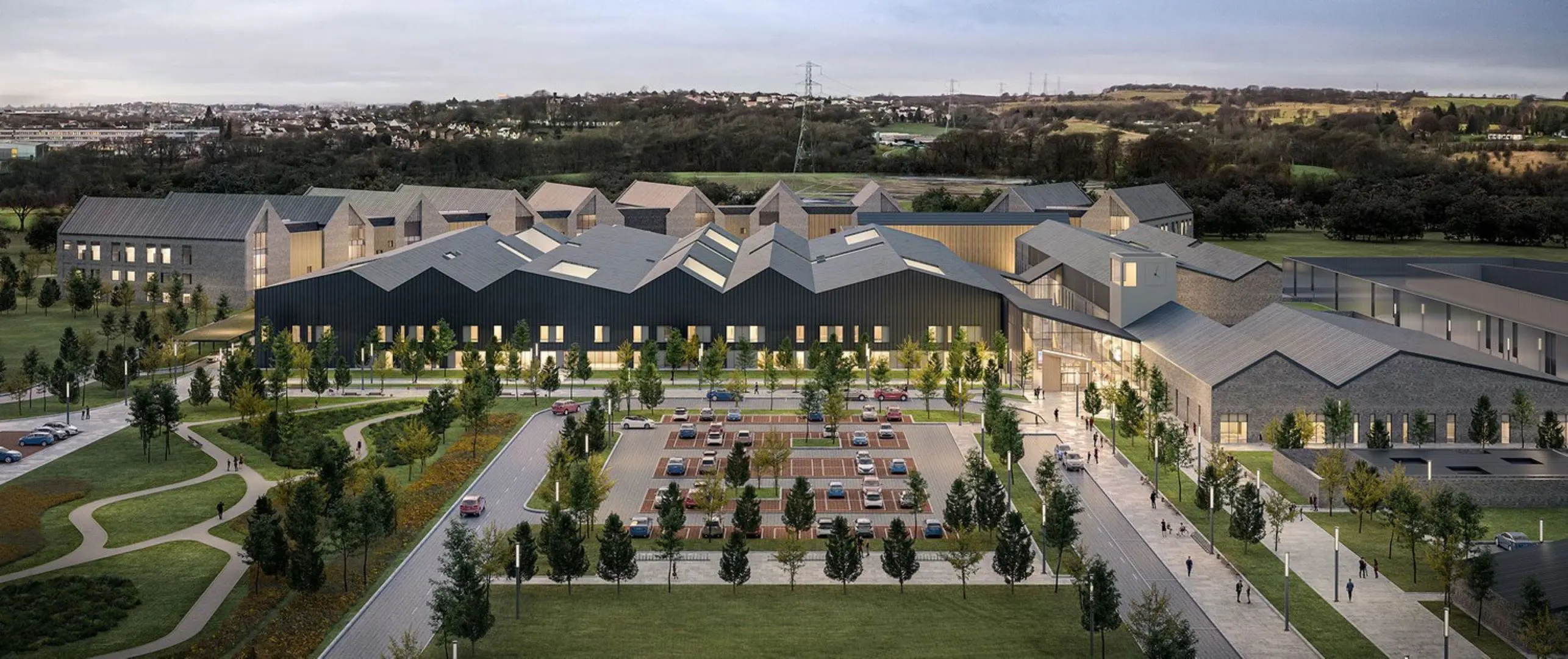 El primer hospital digital y de cero emisiones netas de Escocia